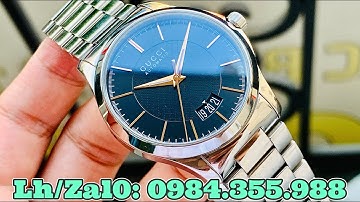 [Siêu Phẩm Giá Mềm- 0984.355.988] Đồng Hồ GUCCI G Timeless Black Dial YA126432