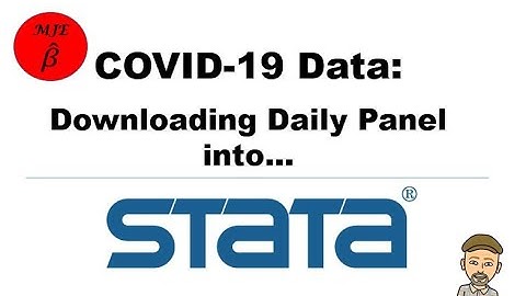 Downloading COVID-19 Daily Panel Data into Stata