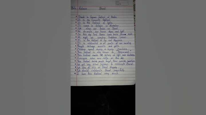 Diwali Essay In English || Short essay Diwali || Deepawali @Aadrshkumarstudio#shorts #viral