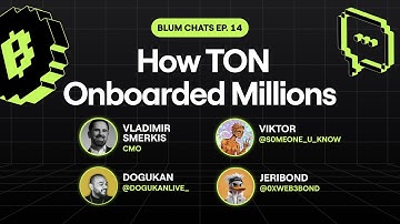 TON Ecosystem Talks: Airdrops, 2025 Market Trends & AI Agents | Blum Chats #14