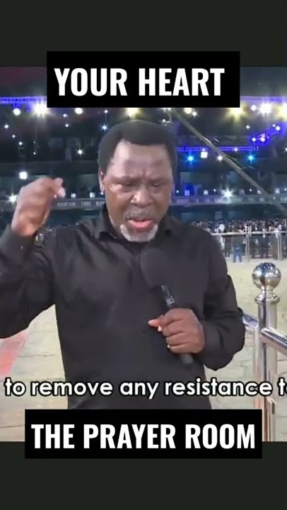 Your Heart is The Prayer Room | Prophet TB Joshua