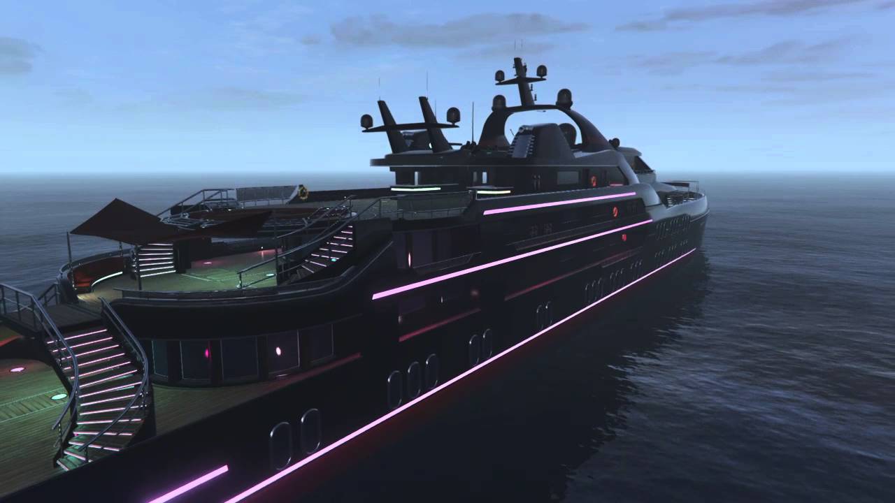 Grand Theft Auto V 9.5 Million Yacht Tour!!! YouTube