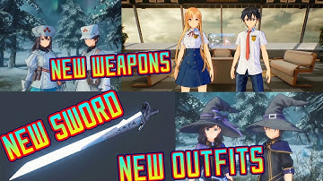 Sword Art Online: Fatal Bullet - DLC4 New Outfits, Weapons and Sword