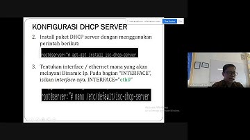 Praktikum Konfigurasi DHCP Server