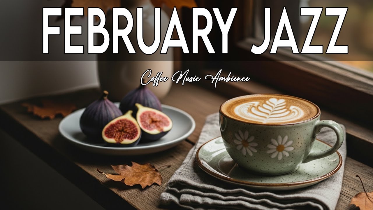 February Jazz ☕ Soft Winter Morning Jazz Cafe & Elegant Bossa Nova Piano Music for Energy the Day