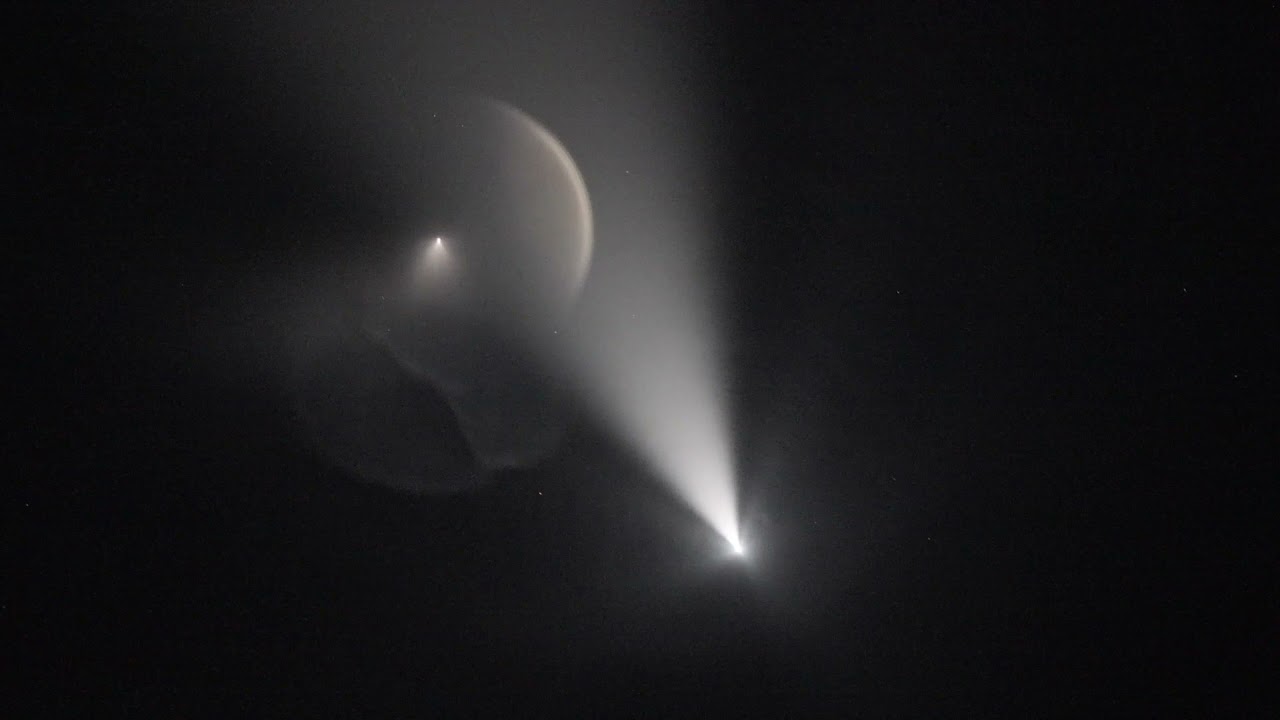Spacex Rocket Booster Shockwaves