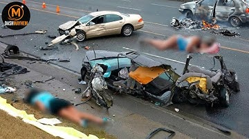 185 SHOCKING Car Crashes Compilation: Idiots in Cars Caught On Camera 2025