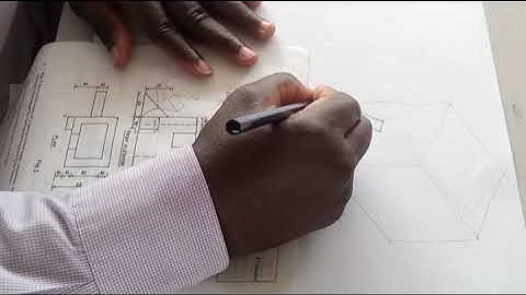 WASSCE JAN 2019 PAPER 3 FREEHAND SKETCH #WASSCE#WAEC#TECHNICALDRAWING