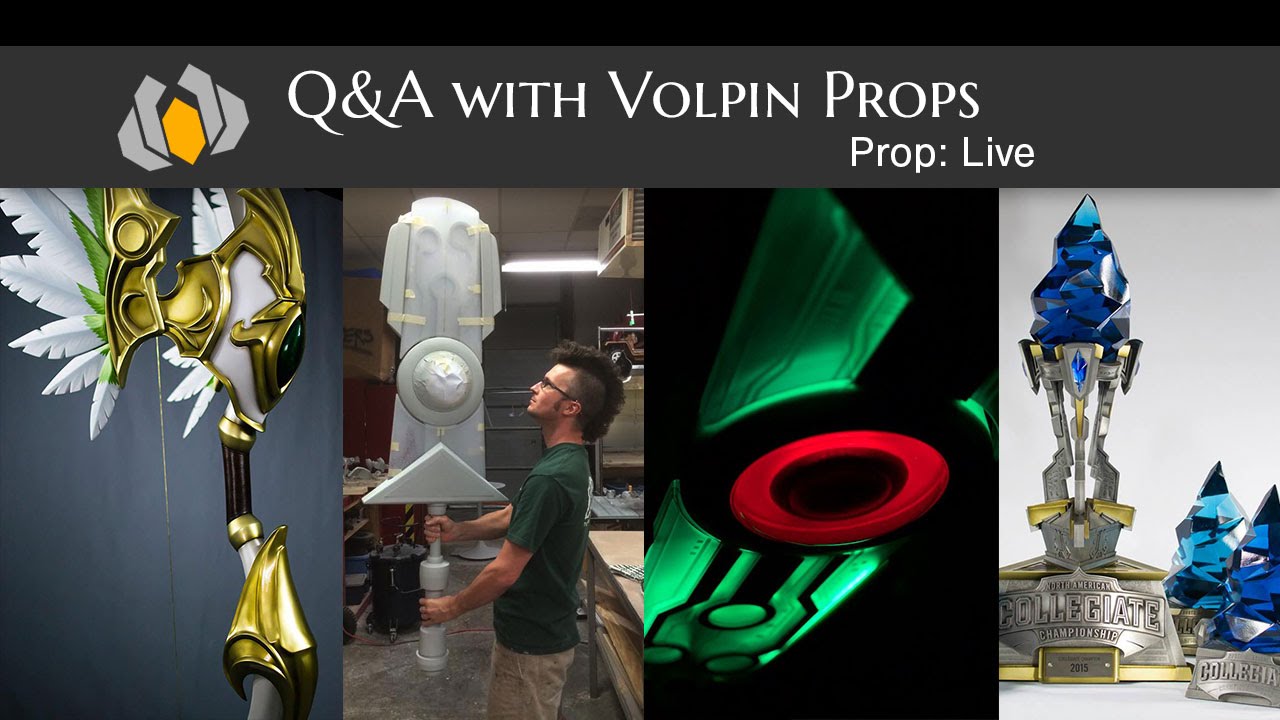 Prop: Live - Q&A with Volpin Props - 10/1/2015