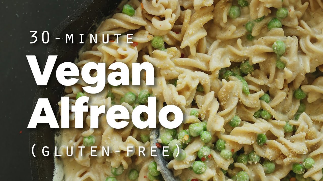 30-Minute Vegan Alfredo (GF) | Minimalist Baker Recipes - YouTube