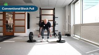 Conventional Block Pull | Build Pulling Strength & Improve Deadlift Lockout