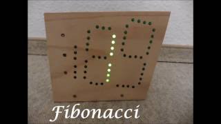 Fibonacci - a PICAXE powered circuit
