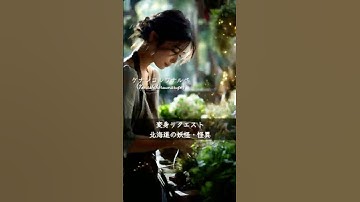 【変身リクエスト:北海道の妖怪・怪異#2】妖怪変化 人間の姿で現代に出現#shorts #ai #aiart #yokai #妖怪 #イケメン #美女 #変身