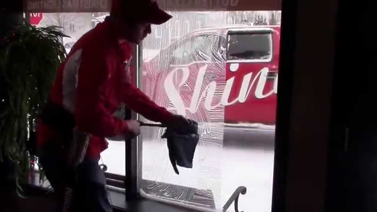 Window cleaning Techniques YouTube