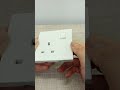 UK Wall Socket with Power Switch