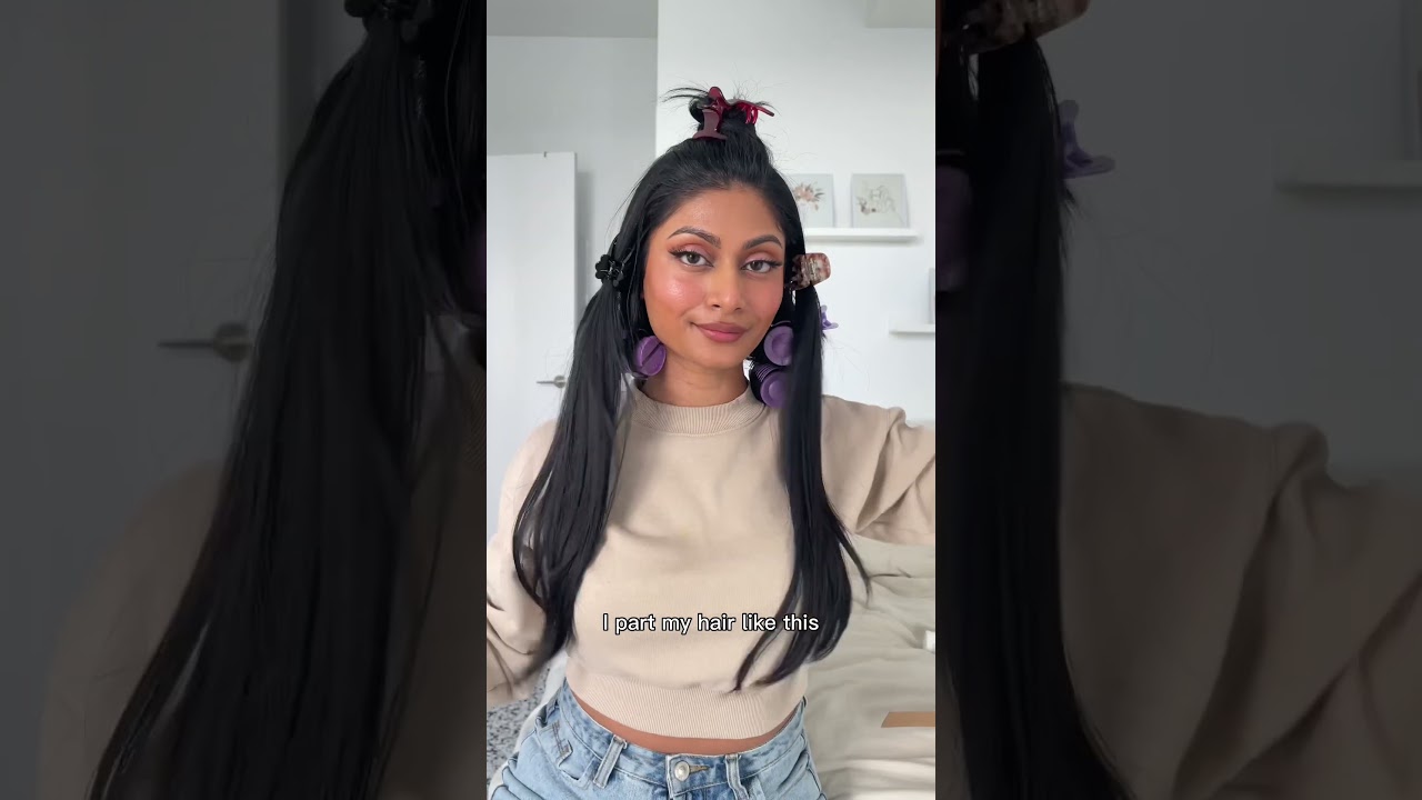 Урок по укладке волос феном с использованием термобигуди 