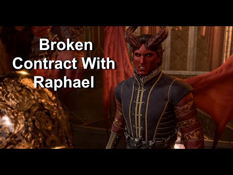 Видео: Broken Contract With Raphael |  Ultra 4k | Baldur's Gate 3