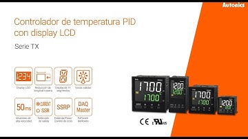 Autonics: Controladores de Temperatura Serie TX