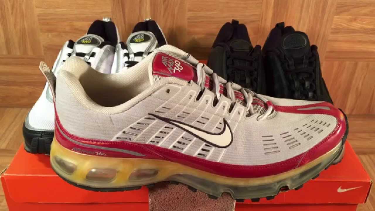 ShoeZeum Nike Air Max 360s - YouTube