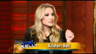 Kristen Bell on &quot;Live with Kelly&quot; (01.06.12)
