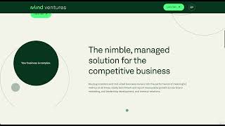 MindVentures - Webflow Accredited Partner Website Entry