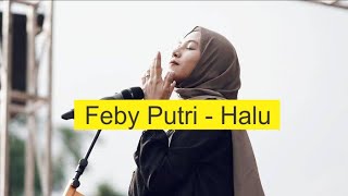 Story whatsapp keren 30 detik- Feby Putri - Halu (lirik)