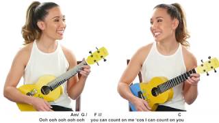 Count On Me - Bruno Mars Ukulele Play Along chords