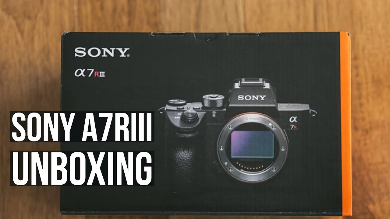Sony A7RIII Unboxing - Why I