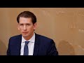 Austrian Chancellor Sebastian Kurz Ousted In A No-Confidence Vote