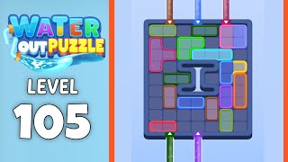 Water Out Puzzle level 105 solution