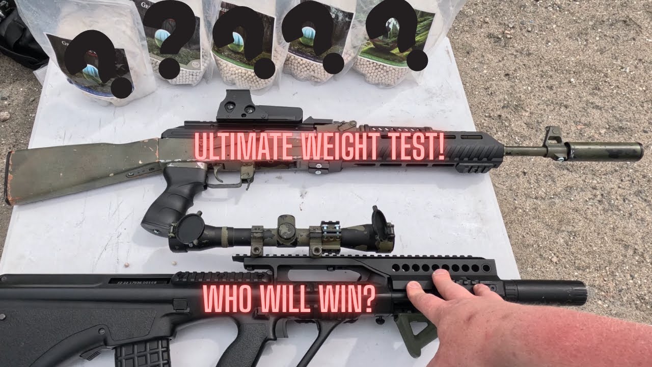Airsoft BB Weight Showdown: 0.25g to 0.43g Tested at 1J, 1.8J, 2.5J! 
