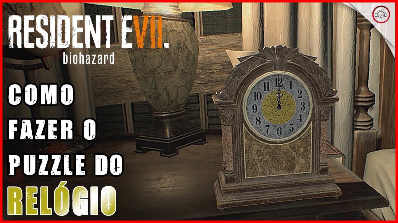 Miniatura do vídeo Resident Evil 7, Como resolver o puzzle do relógio | Super-dica