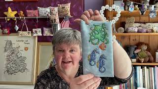 Flosstube 40: More Stitching, More Walking and More Happy Mail!