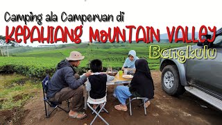 CAMPING ALA CAMPERVAN DIDALAM MOBIL SAMBIL MENIKMATI PESONA KEBUN TEH KEPAHIANG, BENGKULU