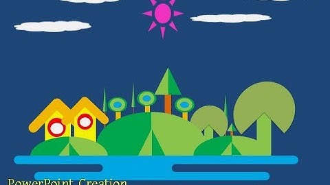 PowerPoint Motion Graphic Sunrise Tutorial ।। PowerPoint Animation । বাংলা