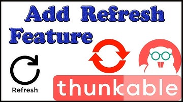 How to add refresh button in thunkable { Hindi | Urdu }