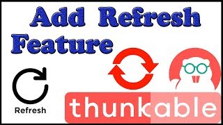 How to add refresh button in thunkable { Hindi | Urdu } screenshot 1