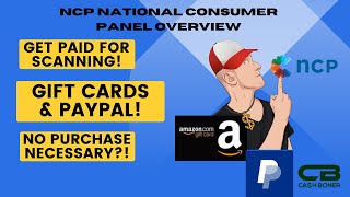 NCP National Consumer Panel Overview - Free Gift Cards & Cash for Scanning Barcodes?! Is it Legit?