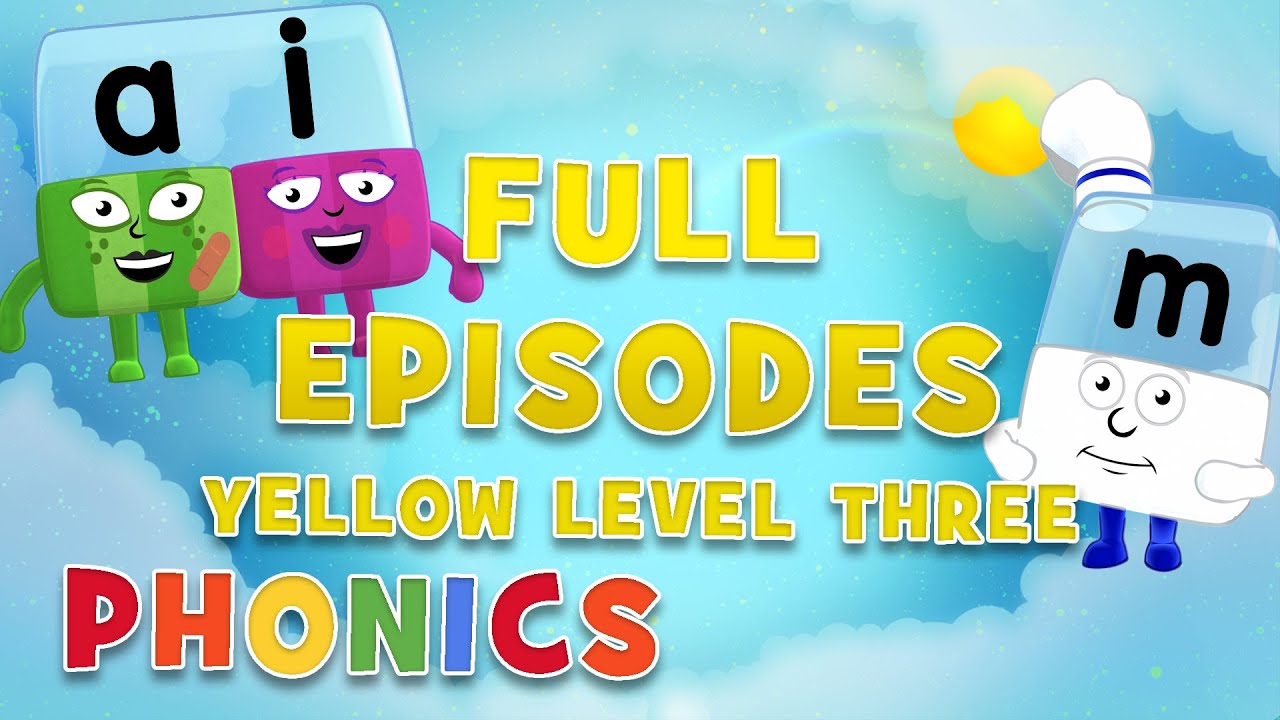 Alphablocks - Yellow Level Three | Full Episodes 4-6 | #HomeSchooling ...