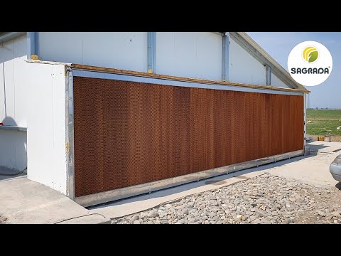 Панели испарительного охлаждения Pad Cooling | Оборудование SAGRADA
