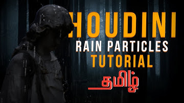 Houdini Rain Particles Tamil Tutorial