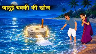 Jadui Chakki Part 2 | समुद्र मे डूबी जादुई चक्की की खोज | Hindi Kahani | Animated Story | Cartoon