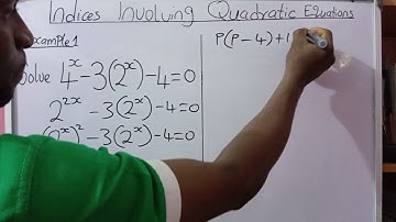 INDICES INVOLVING QUADRATIC EQUATIONS