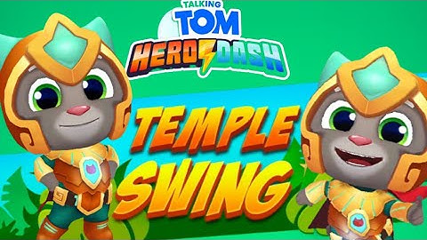Talking Tom Hero Dash Temple Swing