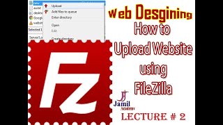 HOW TO UPLOAD FILES TO YOUR WEB SERVER USING FILEZILLA |HOW TO USE FILEZILLA TO UPLOAD WEBSITE FILES