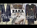 #Zara Party Dresses^Shoes with Dazzling Sequins #November2019Collection #ZaraFashionTends