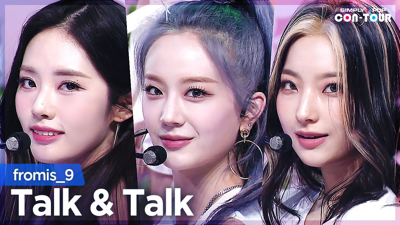 [Simply K-Pop CON-TOUR] fromis_9 (프로미스나인) - Talk & Talk (톡앤톡) _ Ep.485