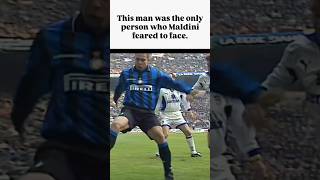 The ONLY player Maldini feared 😳🔥 #shorts #ronaldo #football #maldini