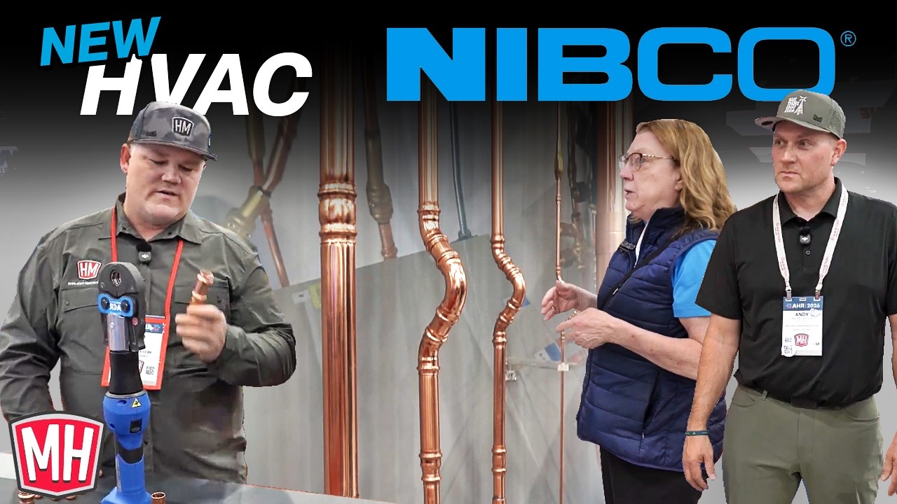 Система пресс-фитингов из меди для кондиционеров и холодильников от Nibco.