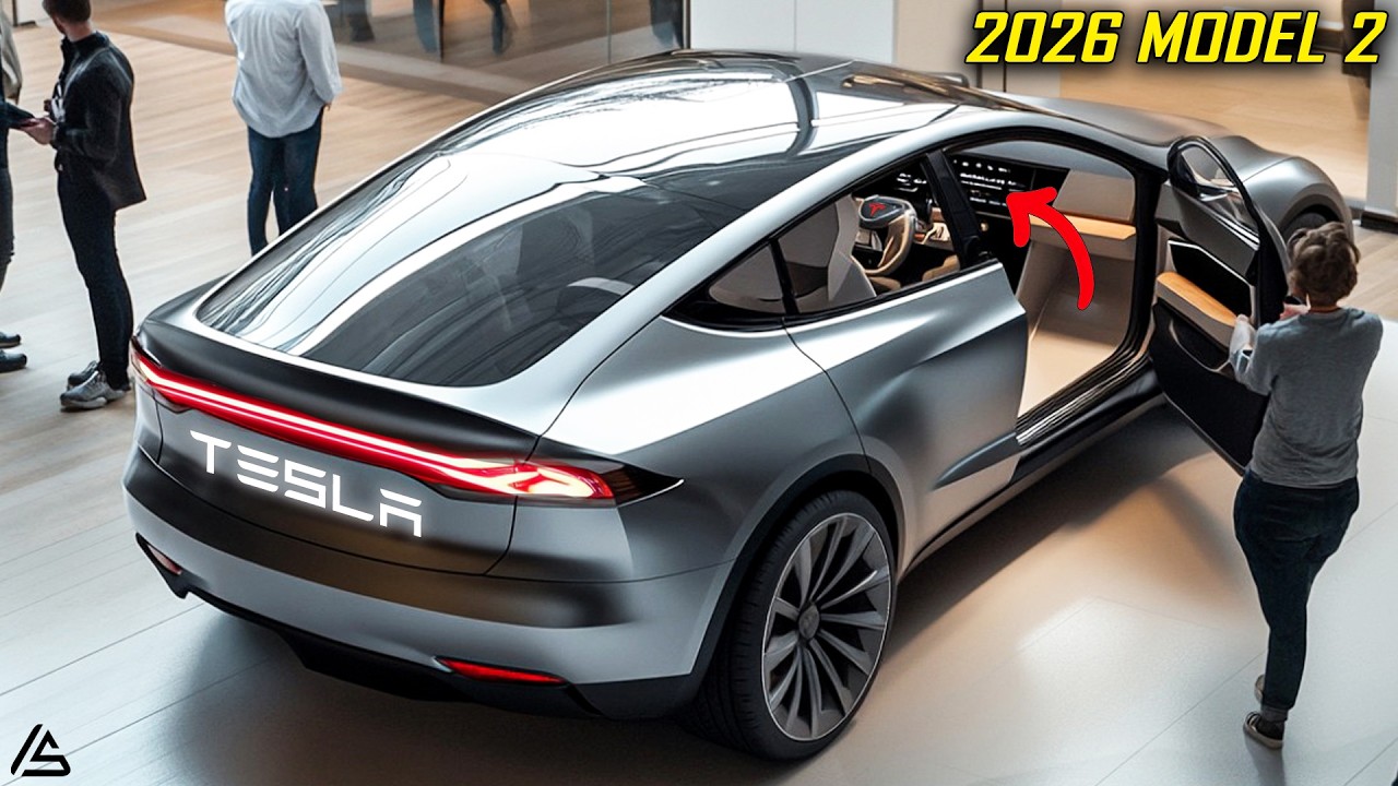 Интерьер Tesla Model 2 2026 года: 3 шокирующие особенности, о которых вам нужно знать!